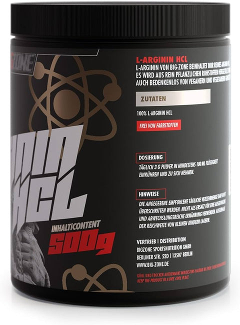 Big Zone Arginin HCL, 500g