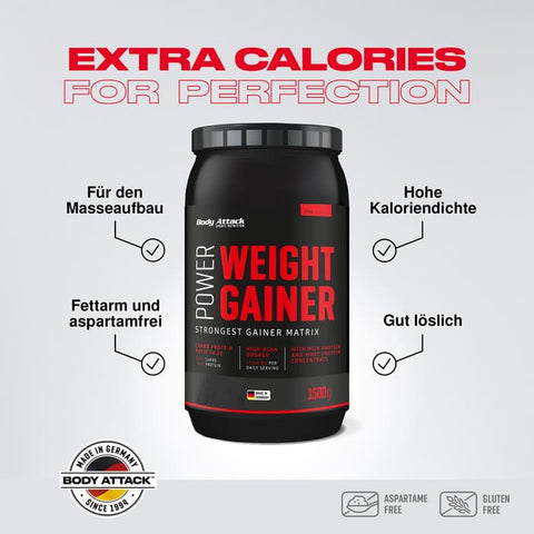BODY ATTACK POWER WEIGHT GAINER (1,5 kg)