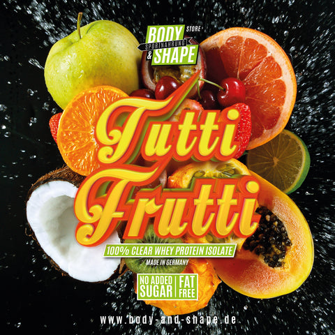 TUTTI FRUTTI 100% CLEAR WHEY ISOLATE 900G
