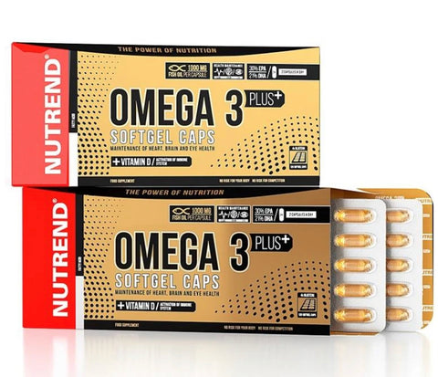 Nutrend Omega 3 Plus Softgel Caps, 120 Kapseln