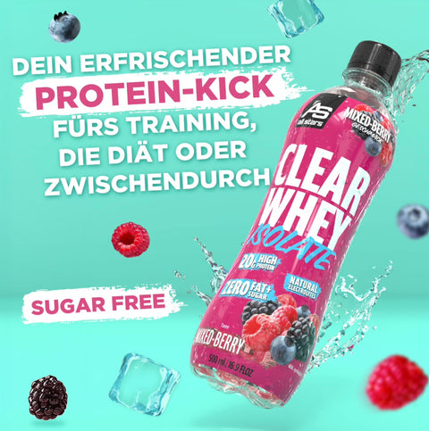 ALL STARS Clear whey Isolate RTD - 500ml Flasche