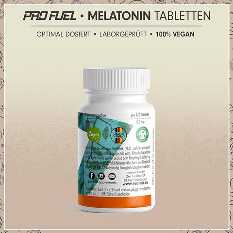 ProFuel Melatonin 365 Tabletten (1,0mg/Tablette)