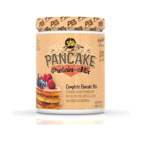 All Stars Pancake Protein Mix, 600 g Dose, Complete Pancake Mix