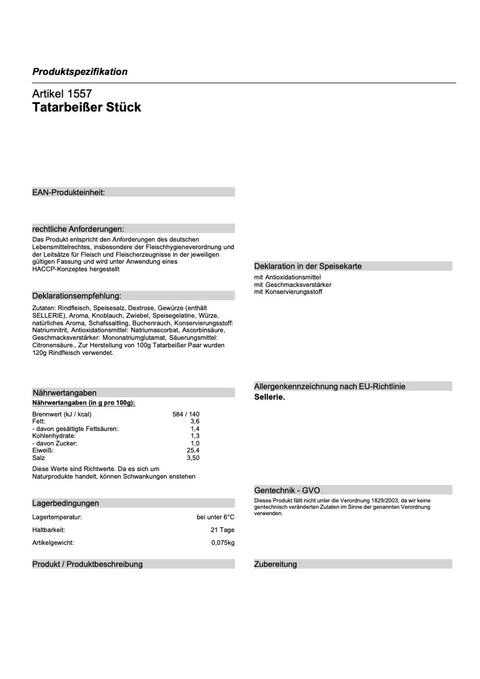 "Beeefi" Beißer 5er Pack (5x 80g)